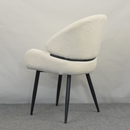 Étkezőszék, fehér/fekete, SANAKO TYP 1