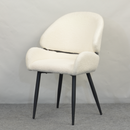 Étkezőszék, fehér/fekete, SANAKO TYP 1