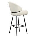 Bárszék, fehér/fekete, SANAKO TYP 2