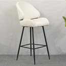 Bárszék, fehér/fekete, SANAKO TYP 2