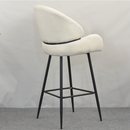 Bárszék, fehér/fekete, SANAKO TYP 2