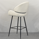Bárszék, fehér/fekete, SANAKO TYP 2