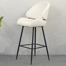 Bárszék, fehér/fekete, SANAKO TYP 2