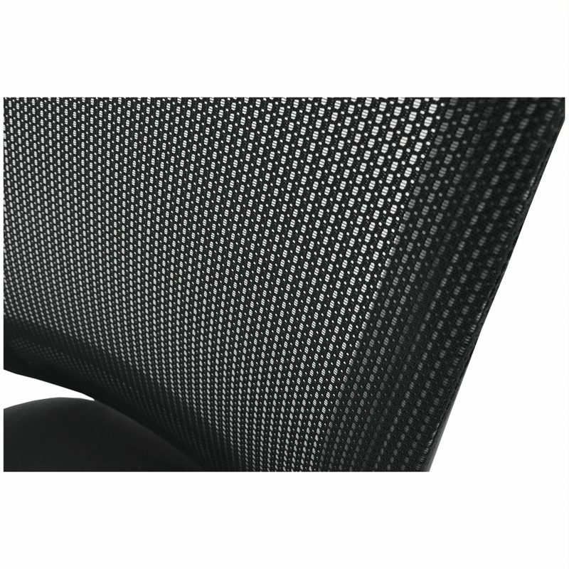 Tárgyalószék, szürke/fehér, SANAZ TYP 3