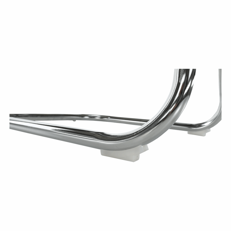 Tárgyalószék, szürke/fehér, SANAZ TYP 3