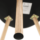 Kisasztal, fekete/természetes, SANSE TYP 2