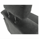 Fotel, szürke szövet, SANTIAGO