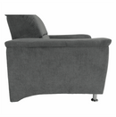 Fotel, szürke szövet, SANTIAGO