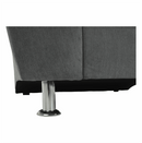 Fotel, szürke szövet, SANTIAGO