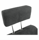 Fotel, szürke szövet, SANTIAGO