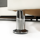 Kissarok, textilbőr fehér/szövet szürke, jobbos, SANTIAGO