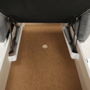 Kissarok, textilbőr fehér/szövet szürke, jobbos, SANTIAGO