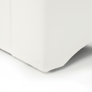 Kissarok, textilbőr fehér/szövet szürke, jobbos, SANTIAGO