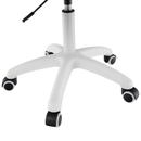 Irodai szék, szürke szövet/fehér, SANTY