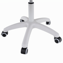 Irodai szék, szövet sárga/fehér, SANTY