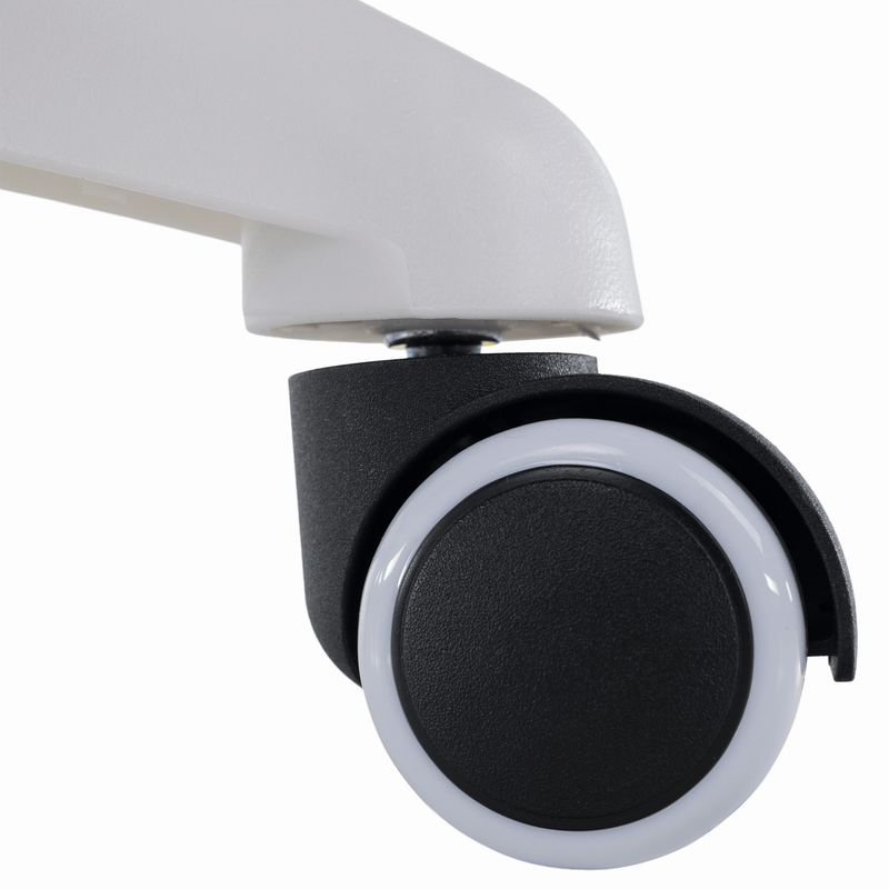 Irodai szék, szövet sárga/fehér, SANTY