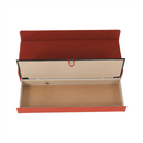 Kanapé ágyfunkcióval és ágyneműtartóval, szövet téglaszínű barna, SARA