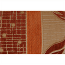 Kanapé ágyfunkcióval és ágyneműtartóval, szövet téglaszínű barna, SARA