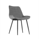 Szék, szürke/fekete, SARIN