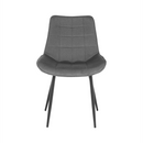Szék, szürke/fekete, SARIN