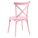 Rakásolható szék, rózsaszín, SAVITA