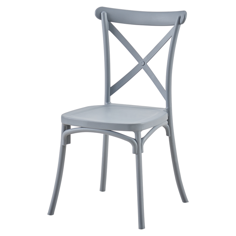 Rakásolható szék, szürke, SAVITA