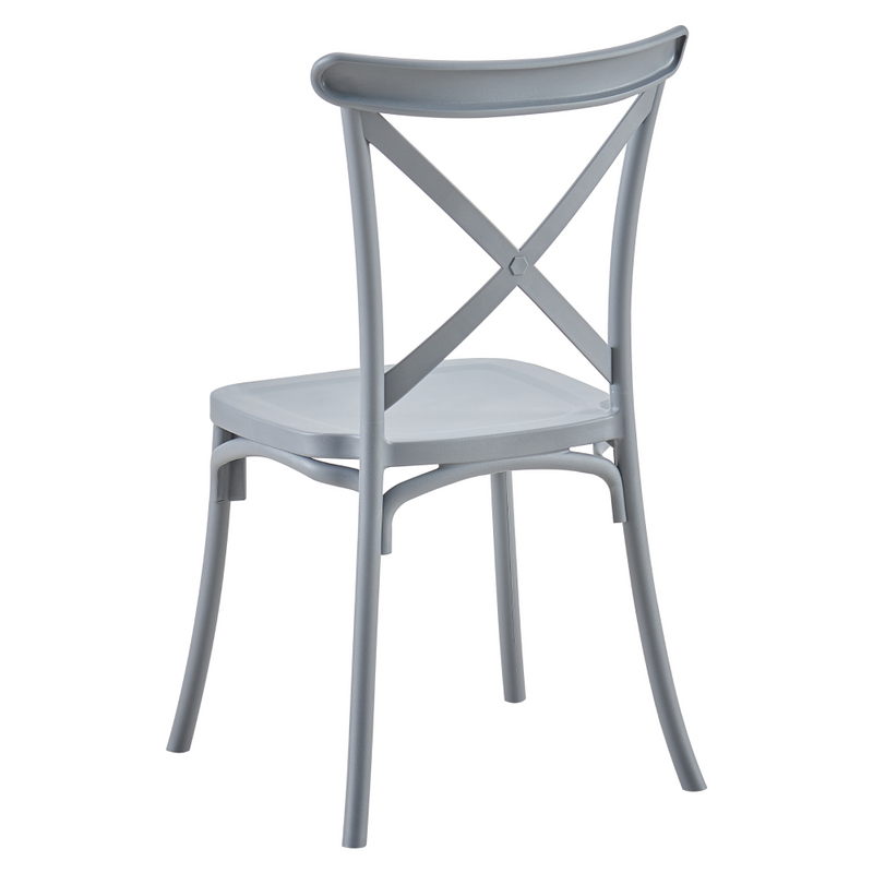 Rakásolható szék, szürke, SAVITA