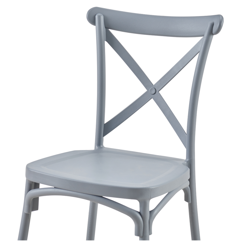 Rakásolható szék, szürke, SAVITA