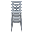 Rakásolható szék, szürke, SAVITA