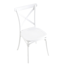 Rakásolható szék, fehér, SAVITA