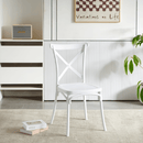 Rakásolható szék, fehér, SAVITA