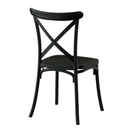 Rakásolható szék, fekete, SAVITA