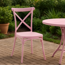 Rakásolható szék, rózsaszín, SAVITA