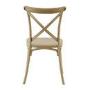 Rakásolható szék, szürkésbarna, SAVITA