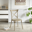 Rakásolható szék, szürkésbarna, SAVITA