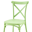 Rakásolható szék, zöld, SAVITA