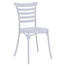 Rakásolható szék, fehér, SAVITO