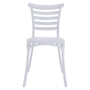 Rakásolható szék, fehér, SAVITO