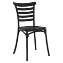 Rakásolható szék, fekete, SAVITO