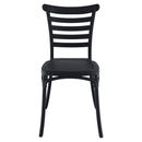Rakásolható szék, fekete, SAVITO