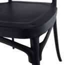 Rakásolható szék, fekete, SAVITO