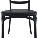 Rakásolható szék, fekete, SAVITO