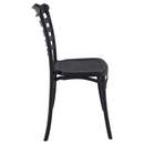 Rakásolható szék, fekete, SAVITO