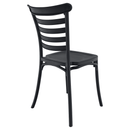 Rakásolható szék, fekete, SAVITO