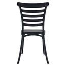 Rakásolható szék, fekete, SAVITO