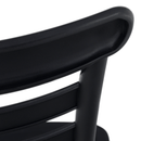 Rakásolható szék, fekete, SAVITO