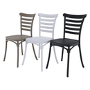 Rakásolható szék, fekete, SAVITO