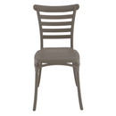 Rakásolható szék, szürkésbarna taupe, SAVITO