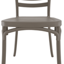 Rakásolható szék, szürkésbarna taupe, SAVITO
