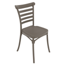 Rakásolható szék, szürkésbarna taupe, SAVITO
